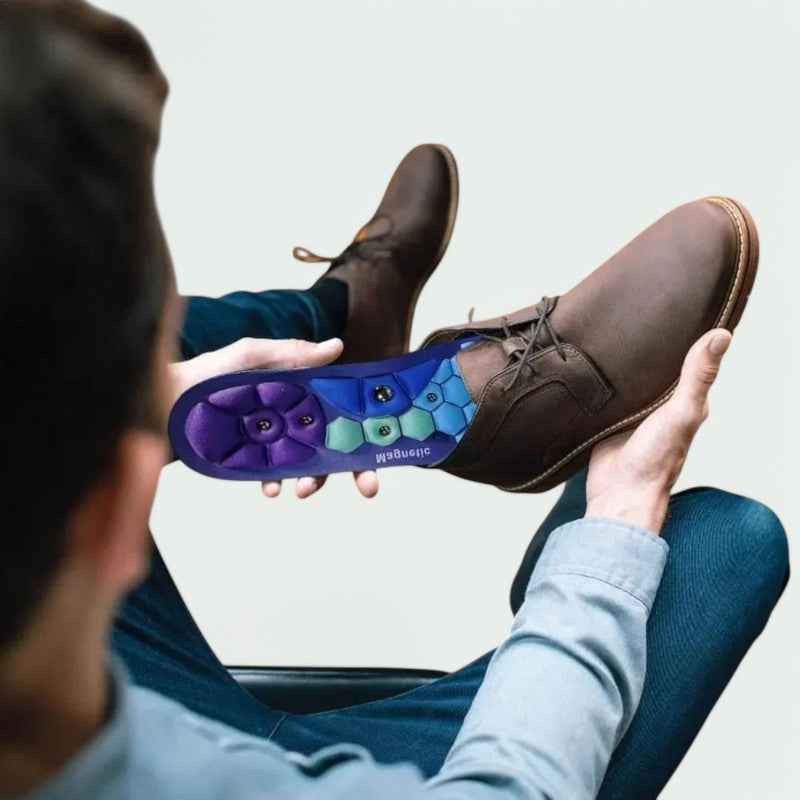 Magnetische acupressuur inlegzolen voor natuurlijke stimulatie – BALANSTEP REFLEX