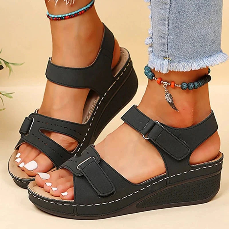 Elegante orthopedische sandalen voor dames met extra steun – SerenaStep