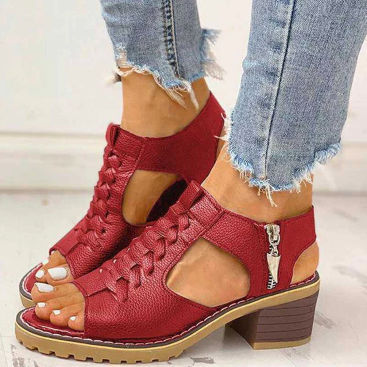 Elegante Sandalen - Dames - Comfortabel Design - Stijlvolle Schoenen - ZOMER GLIMLACH