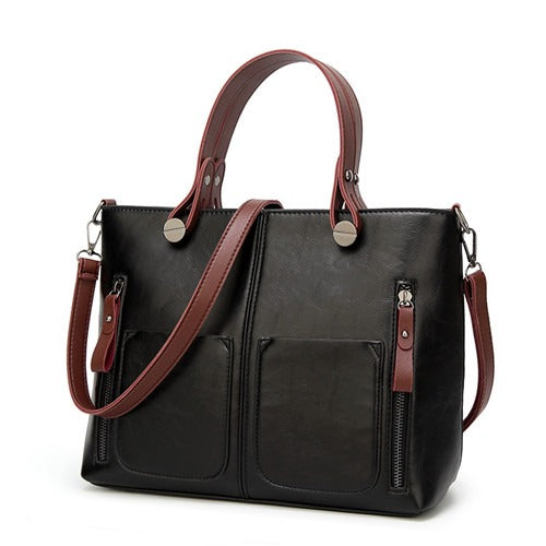 Schoudertas - Vrouwen - Leren - Vintage Leder Schoudertas - Nova