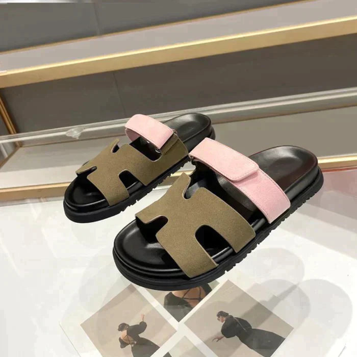 Dames - Gladiator Sandalen - Verstelbare Klittenbandsluiting - Elegante Mode - HIRA