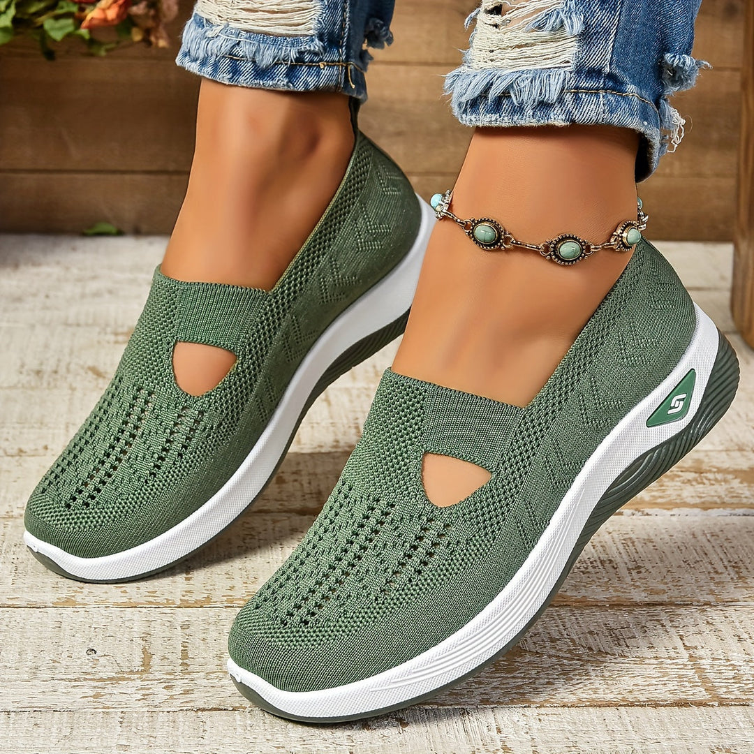 Heren - Orthopedische Instapschoenen - Ademend Breisel - Comfortabele Steun - VOETCOMFORT