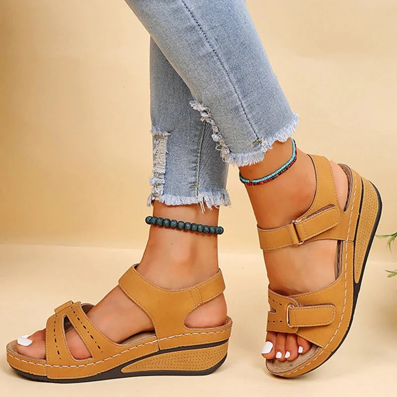 Elegante orthopedische sandalen voor dames met extra steun – SerenaStep