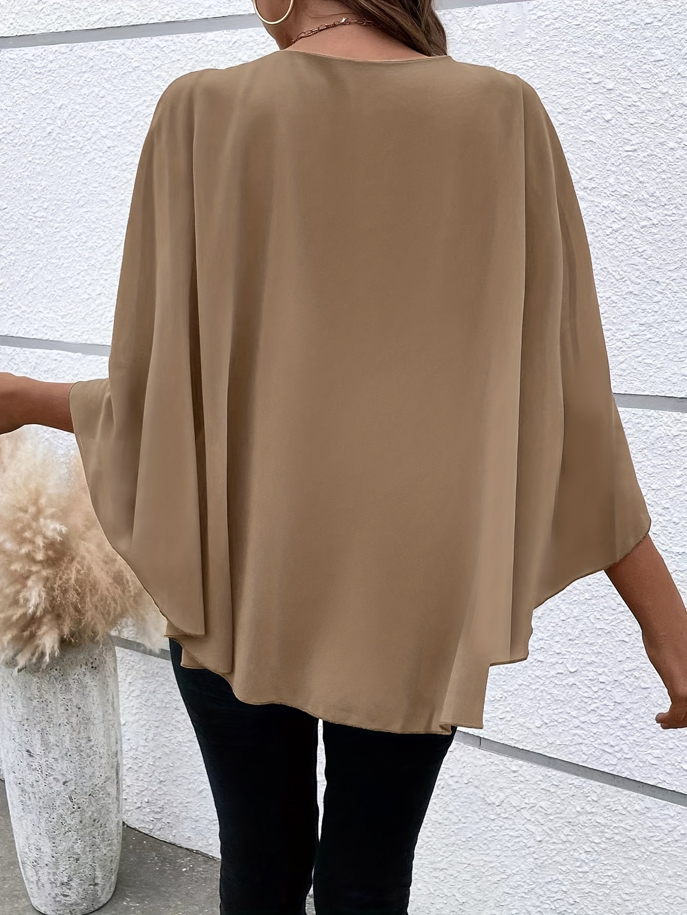 Vrouwen - Chiffon Blouse - Lichtgewicht Stof - Elegante Top - AMELITH EDGE
