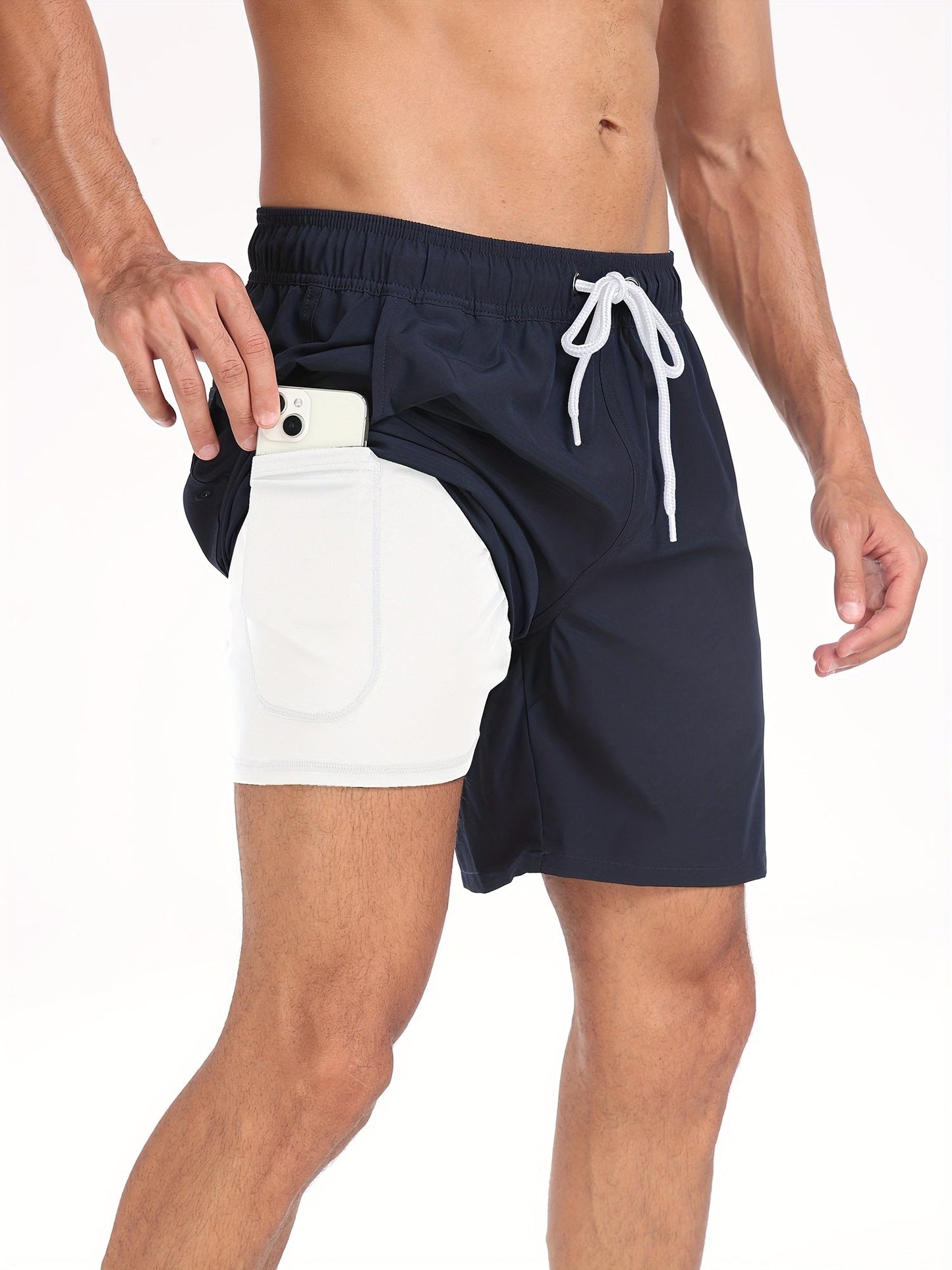 Heren - Zwemshort - Elastische Taille met Binnenbroekje - Functioneel Zwemmen - AQUA PERFORMANCE