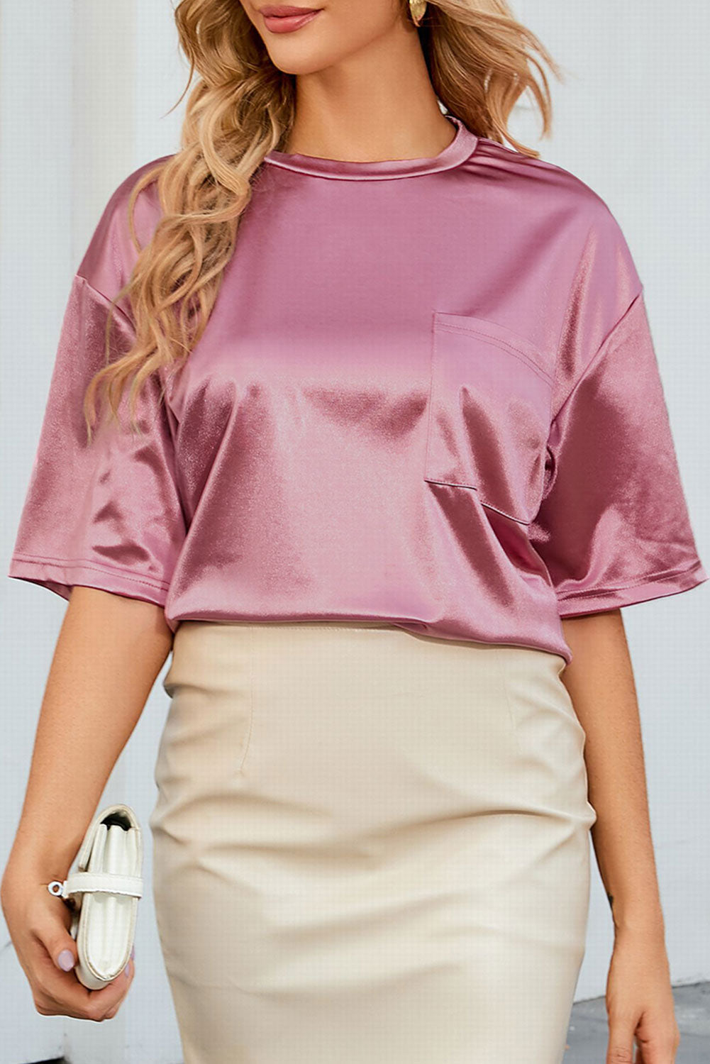 Vrouwen - Losse Shirt - Met Praktische Zak - Stijlvolle Outfit - ARABELLA COMFORT