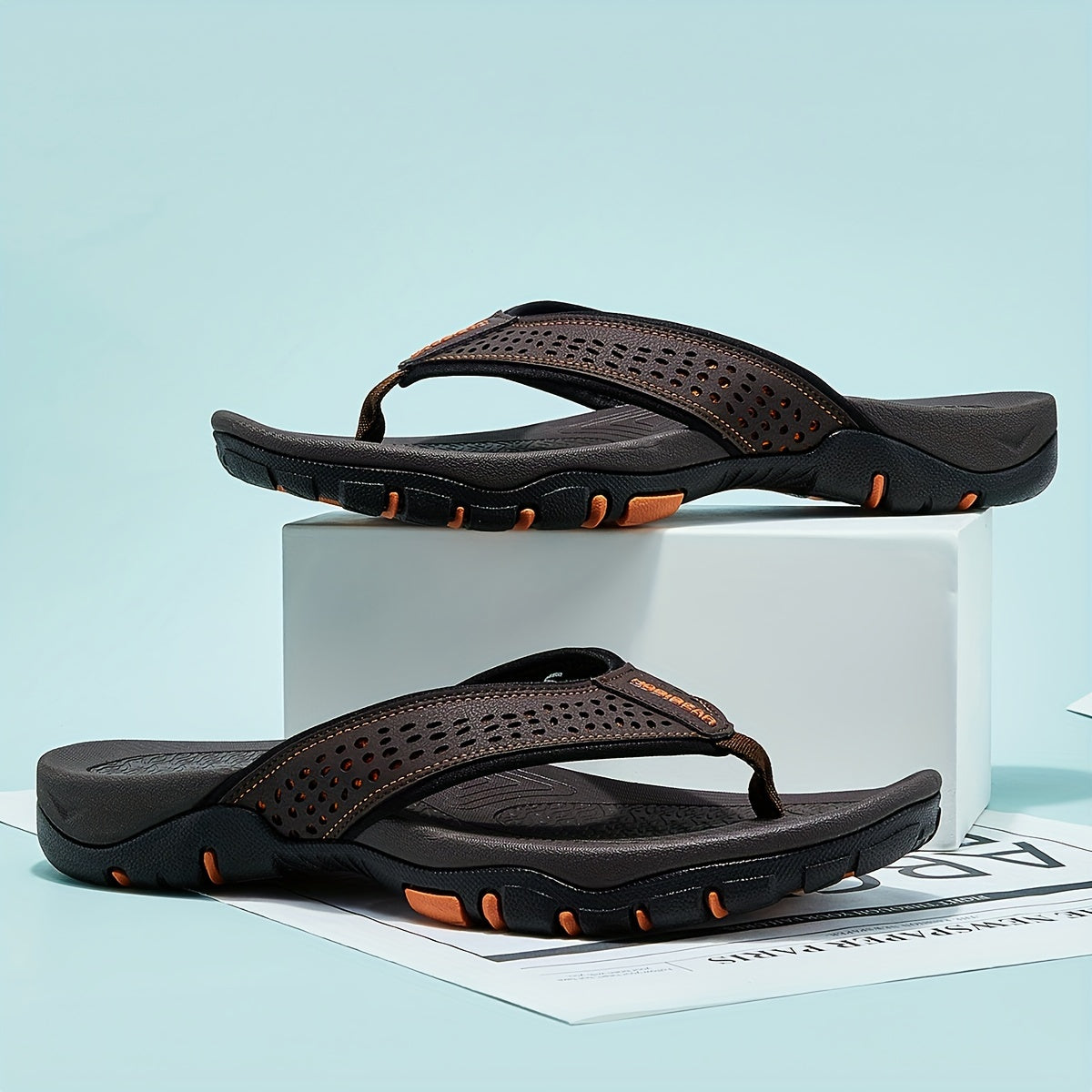 Heren - Split-Toe Buitensportsandalen - Ademend Bovenwerk - Comfortabele Wandelsandalen - ZOMER ESCAPE
