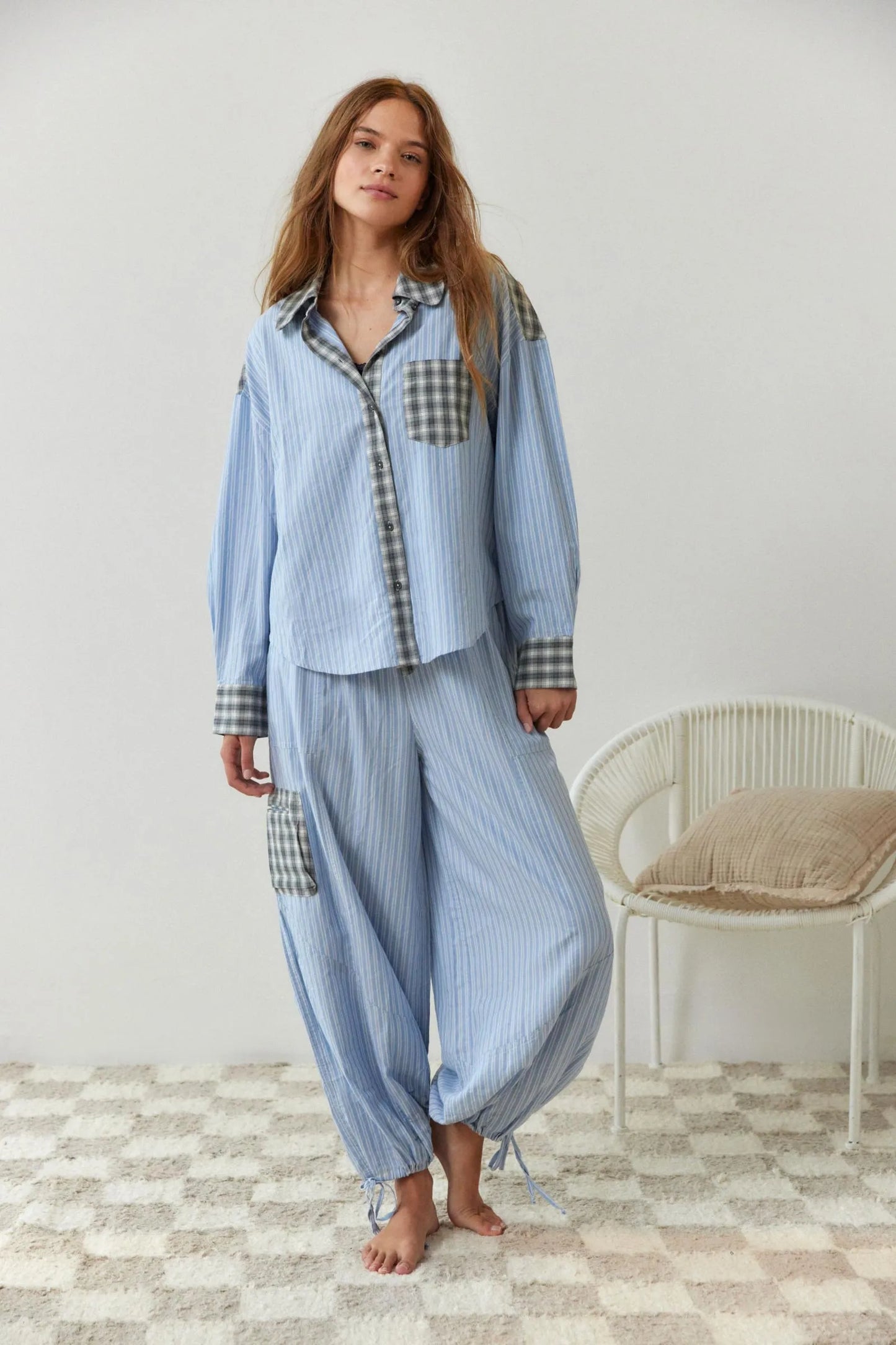 Pyjama Set - Dames - Katoen Zacht - Dames Pyjama - Nacht