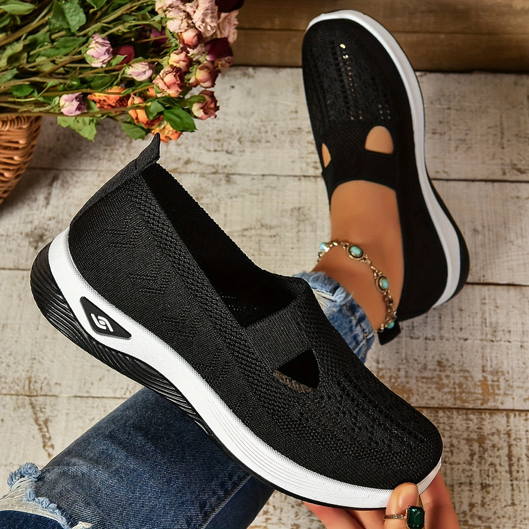 Heren - Orthopedische Instapschoenen - Ademend Breisel - Comfortabele Steun - VOETCOMFORT