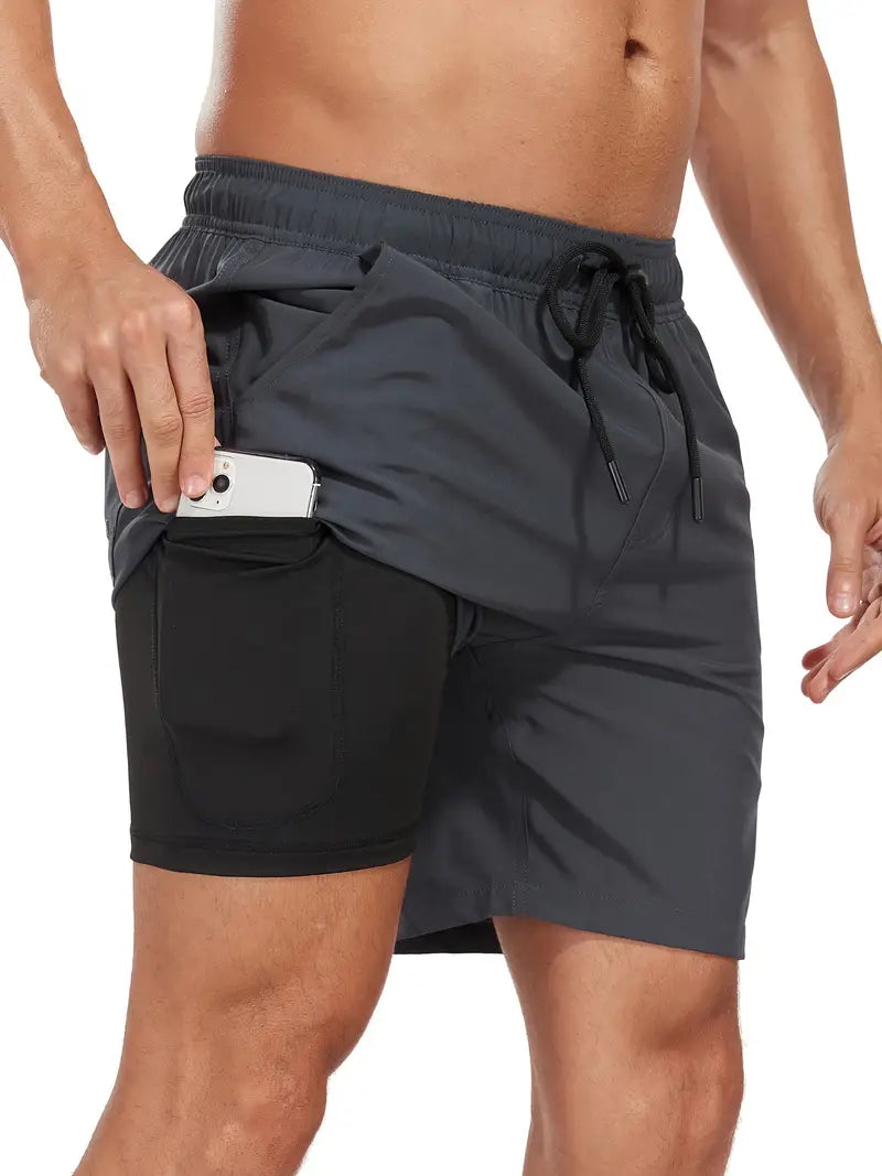 Heren - Zwemshort - Elastische Taille met Binnenbroekje - Functioneel Zwemmen - AQUA PERFORMANCE
