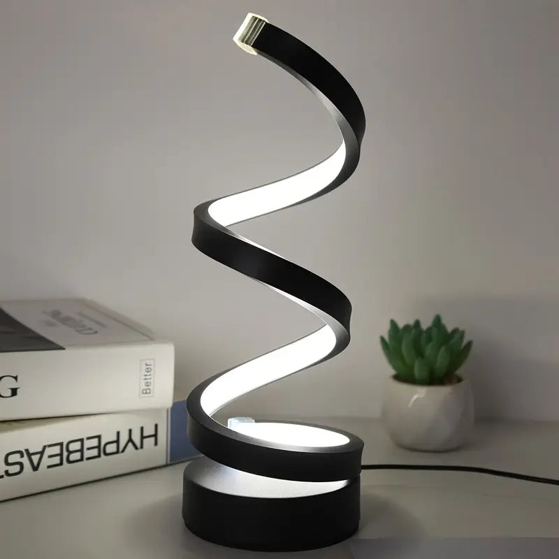 TWISTA – Moderne dimbare LED tafellamp met spiraal design