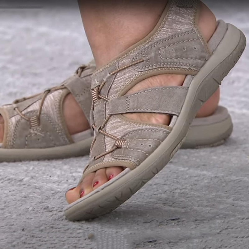 Comfortabele Sandalen - Dames - Lichte Materialen - Zomer Schoeisel - ELEGANTE STAP