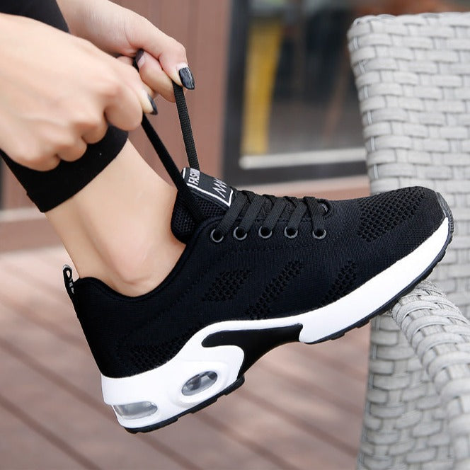 Dames - Orthopedische Hardloopschoenen - Gewatteerd Voetbed - Comfortabele Sneakers - Loop Vrij