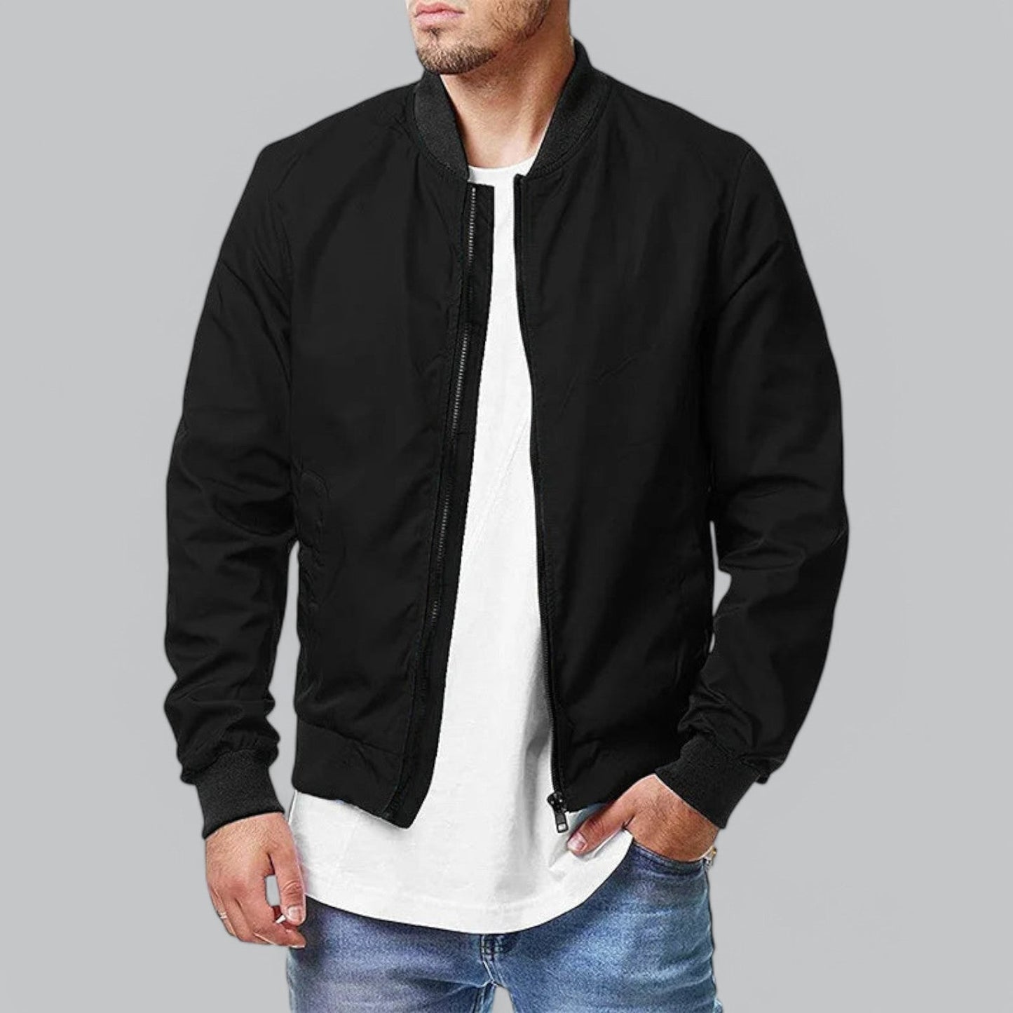 Heren - Bomberjack - Korte Pasvorm - Moderne Stijl - Krachtige Look