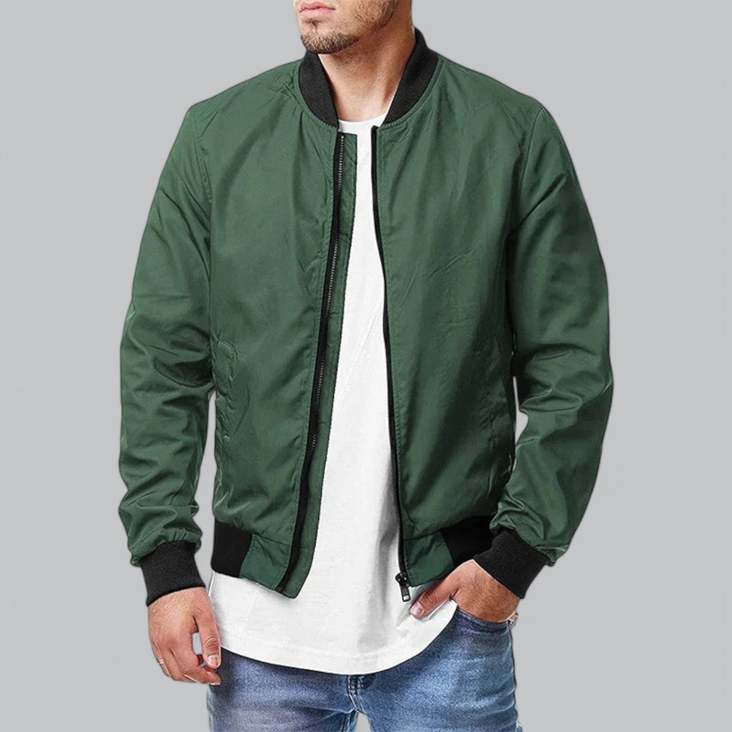 Heren - Bomberjack - Korte Pasvorm - Moderne Stijl - Krachtige Look
