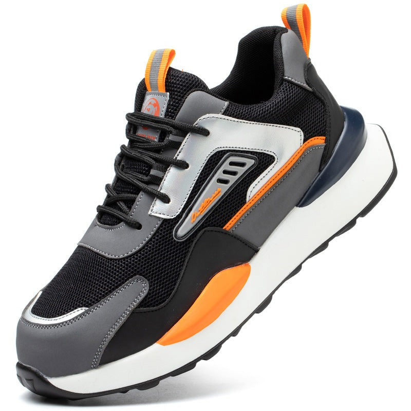 Veiligheidsschoenen - Mannen - Lichtgewicht en Doorsteekvast - Bescherming en Comfort - TRAIL EDGE