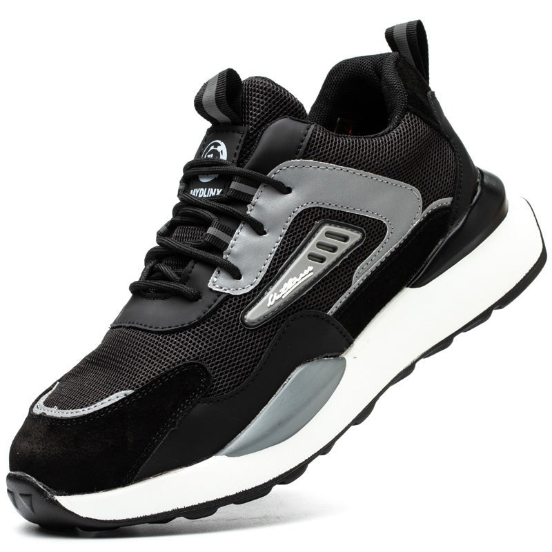 Veiligheidsschoenen - Mannen - Lichtgewicht en Doorsteekvast - Bescherming en Comfort - TRAIL EDGE