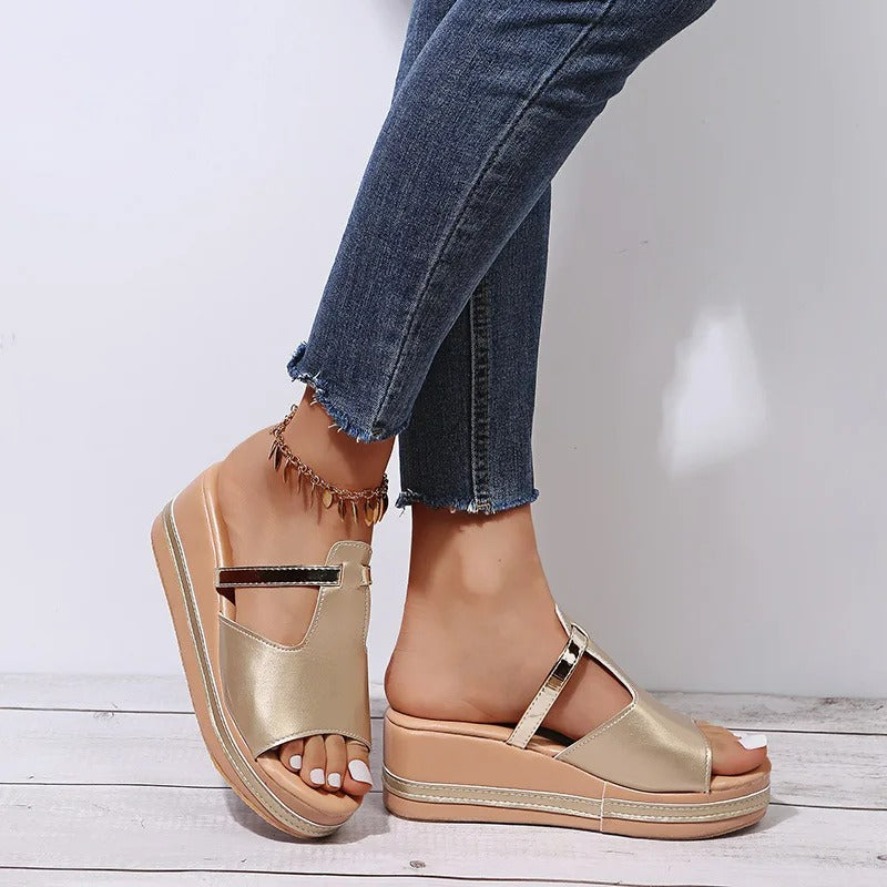 Platform Sandalen - Dames - Comfortabel Design - Zomer Mode - ELEGANTE STAP