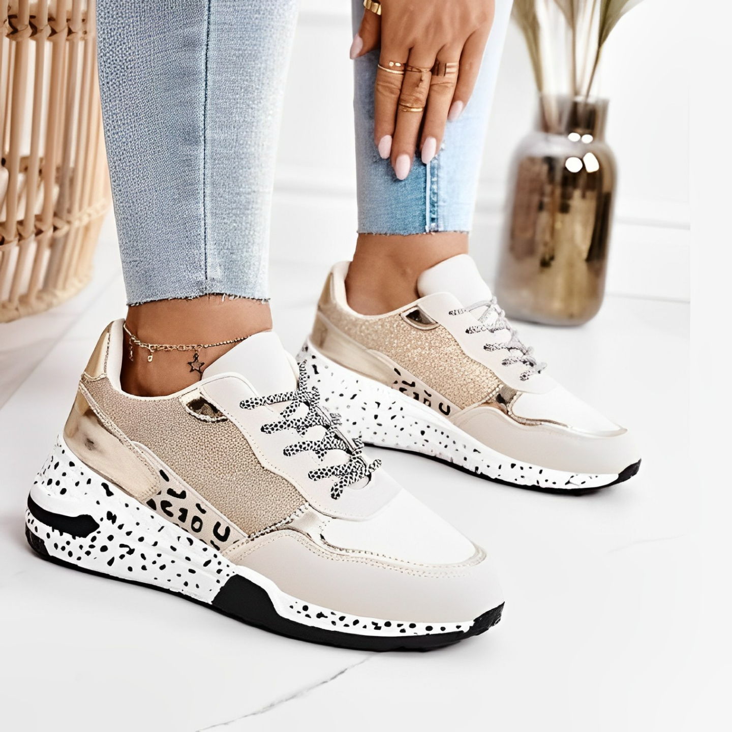 Orthopedische Sneakers - Dames - Ergonomisch Ontwerp - Comfortabele Schoenen - MODERNE STAP