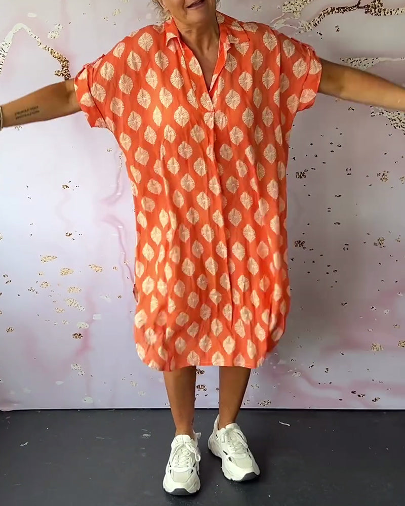 Dames - Zomerjurk - Luchtige Pasvorm - Elegante Stijl - MODERNE ZOMER