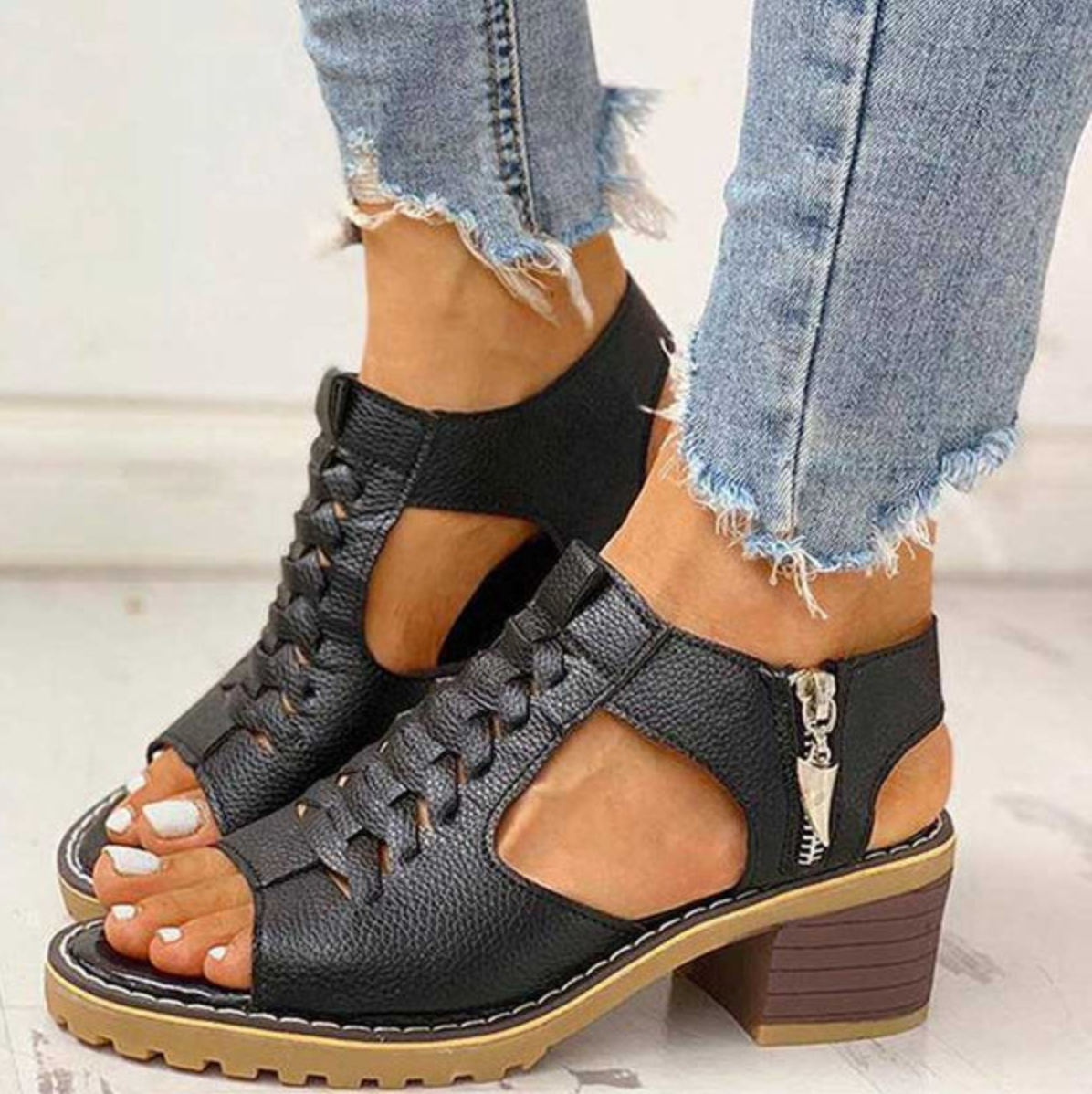 Elegante Sandalen - Dames - Comfortabel Design - Stijlvolle Schoenen - ZOMER GLIMLACH