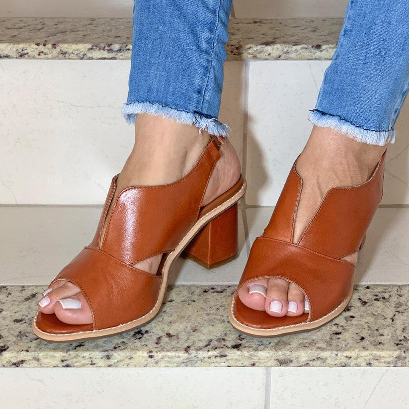 Trendy dames sandalen met cut-out design en open hiel – ZAYLA BREEZE