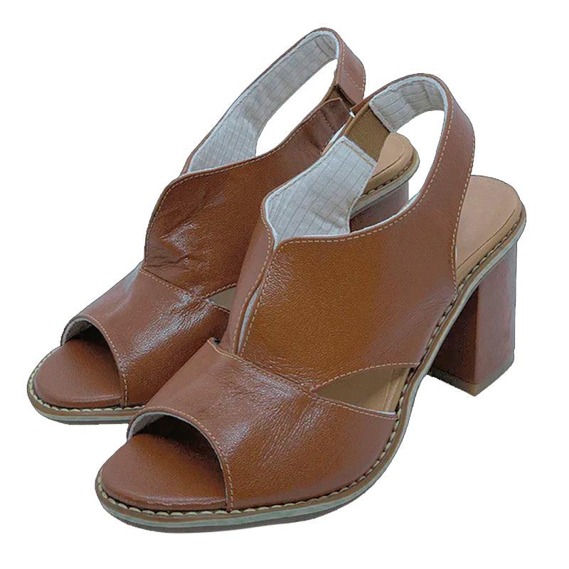 Trendy dames sandalen met cut-out design en open hiel – ZAYLA BREEZE