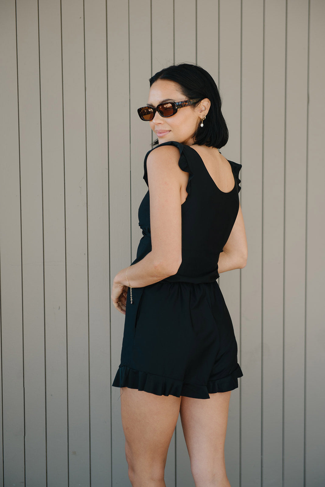 Dames - Badpak Romper - Ingebouwde BH - Stijlvolle Zwemmode - ELEGANTE ZOMER