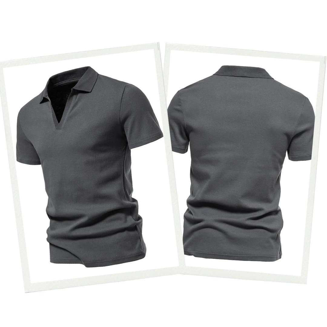 Heren - Korte Mouwen Polo - Casual Stijl - PREMIUM POLO