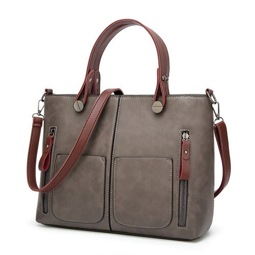 Schoudertas - Vrouwen - Leren - Vintage Leder Schoudertas - Nova