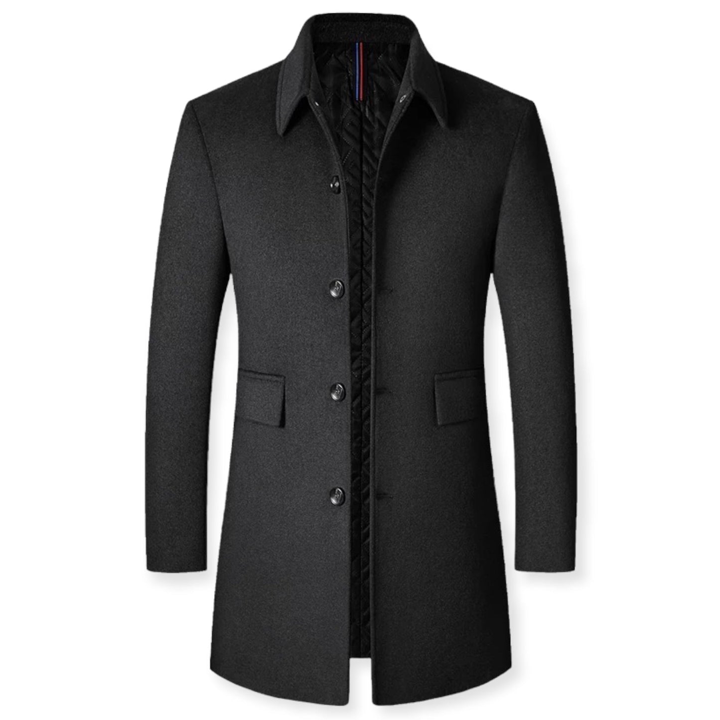 RILEY – Slim fit jas met knoopsluiting voor een elegante en moderne look