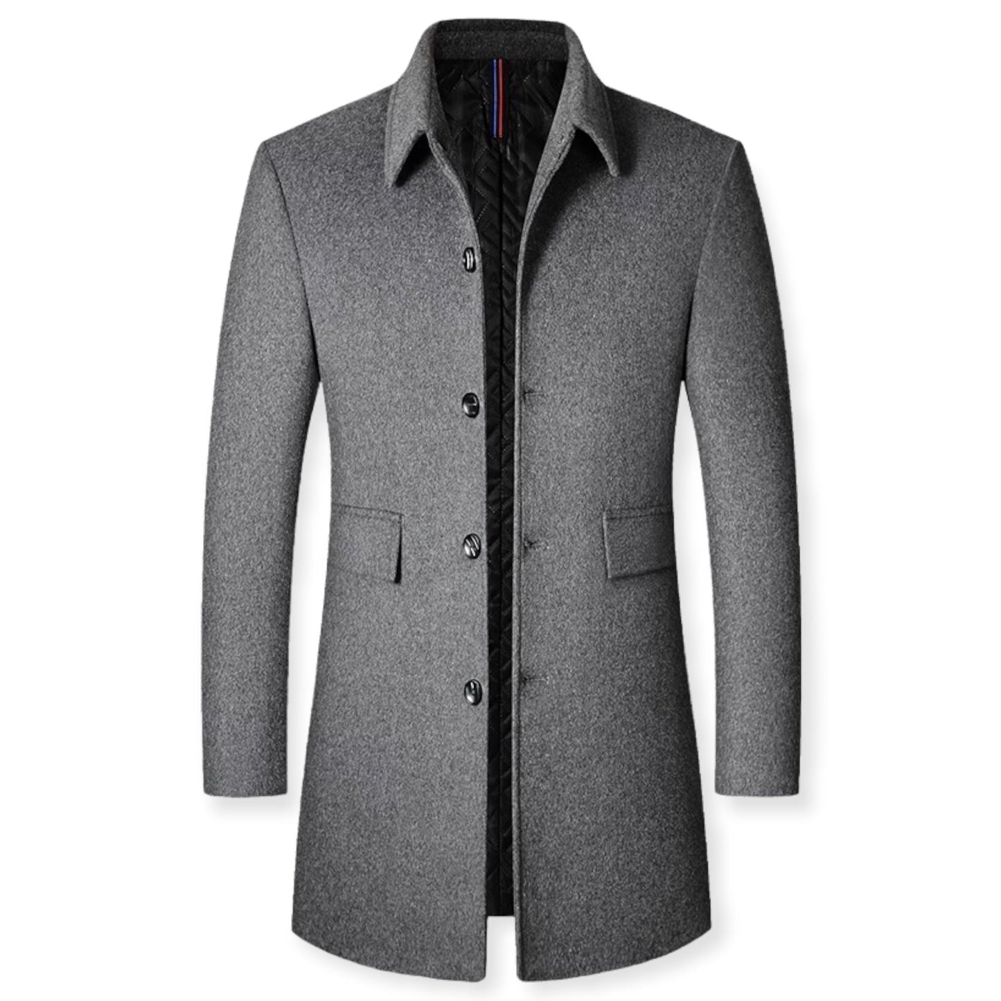 RILEY – Slim fit jas met knoopsluiting voor een elegante en moderne look