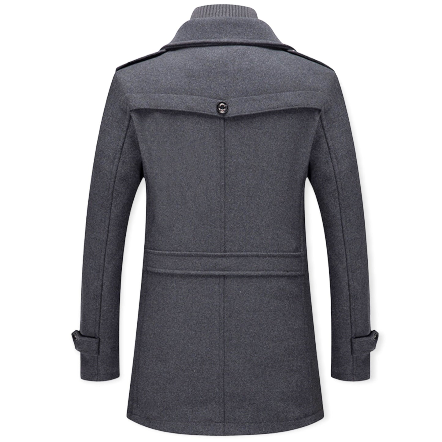 ENZO - Casual jack met ritssluiting en stijlvolle schildpadhals