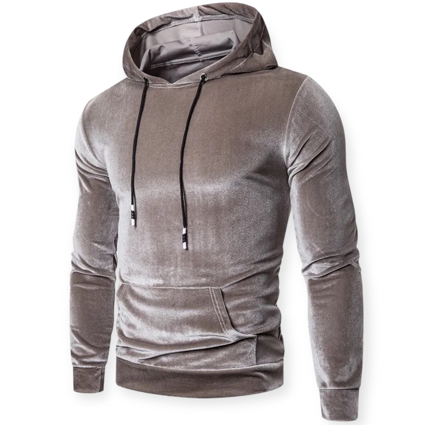 LENNOX - Luxe fluwelen fleece hoodie met zacht comfort