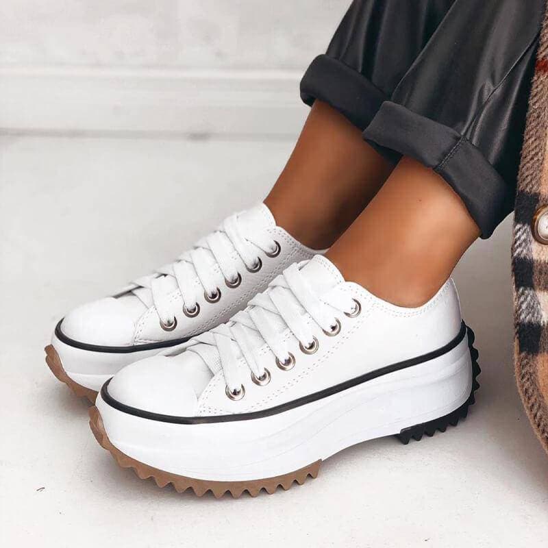 Sneakers - Dames - Dikke Zool - Plateau Sneaker - CloudStep