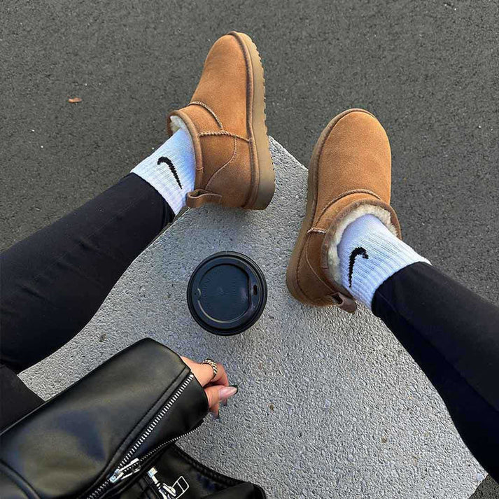 Laarzen - Vrouwen - Met Bont - Dames Laarzen - Warm Laarzen