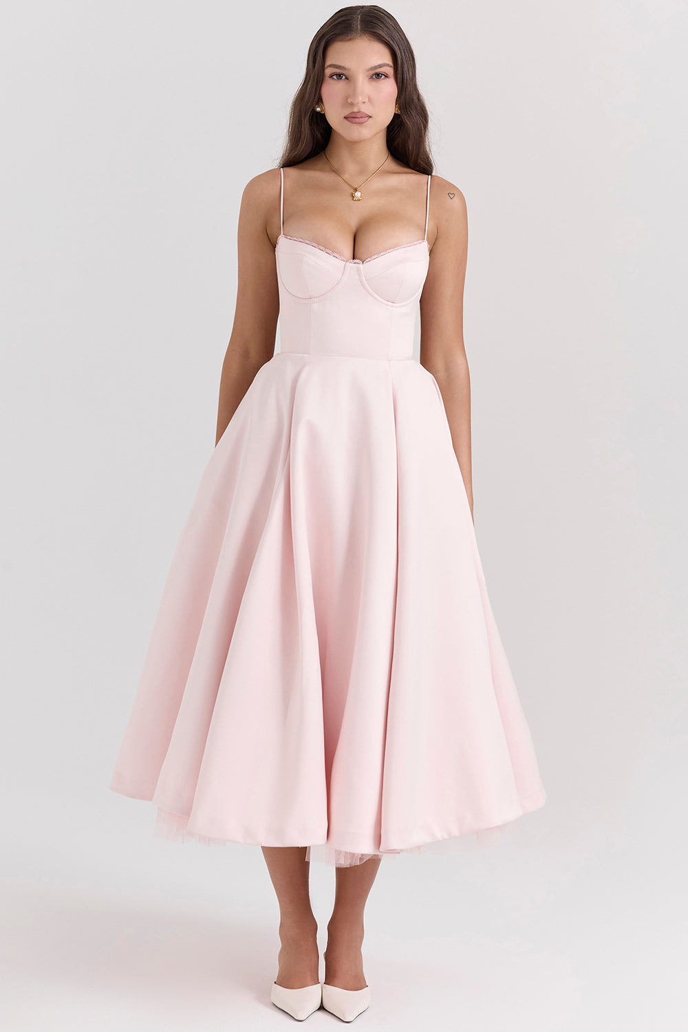 Vrouwen - Cocktailjurk - Mouwloos - Tijdloze Elegantie - Agota Cocktailjurk
