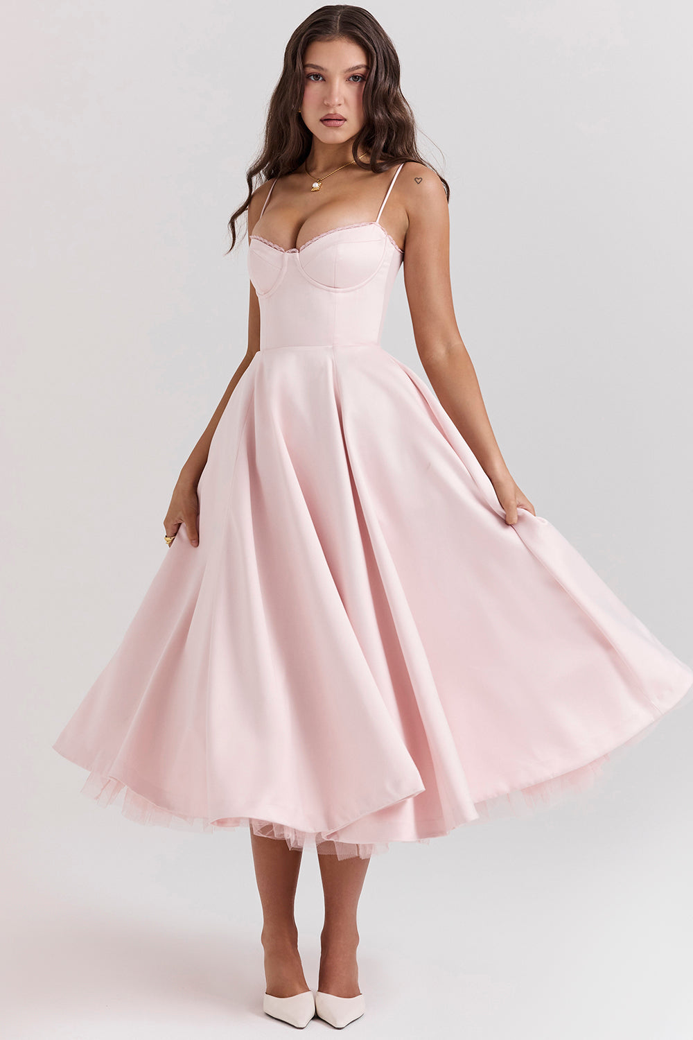 Vrouwen - Cocktailjurk - Mouwloos - Tijdloze Elegantie - Agota Cocktailjurk