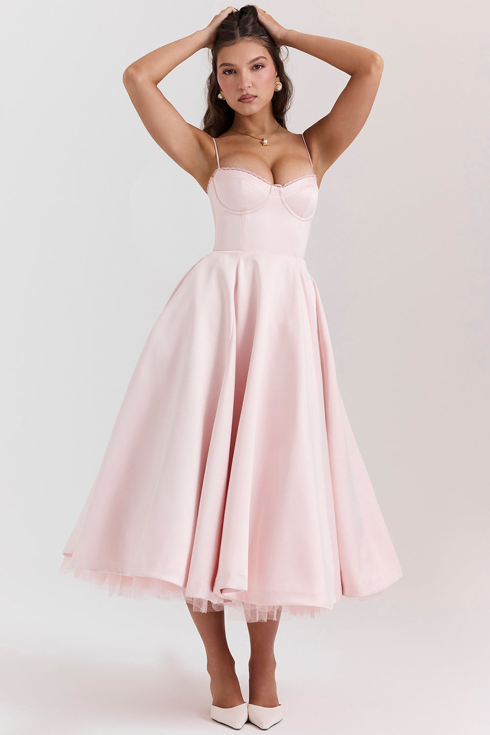 Vrouwen - Cocktailjurk - Mouwloos - Tijdloze Elegantie - Agota Cocktailjurk