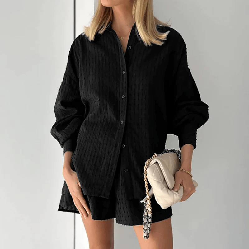 Vrouwen - Tweedelige Zomerset - Comfortabele Stof - Ideaal voor Zomerse Dagen