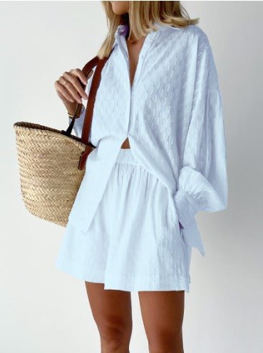 Vrouwen - Tweedelige Zomerset - Comfortabele Stof - Ideaal voor Zomerse Dagen