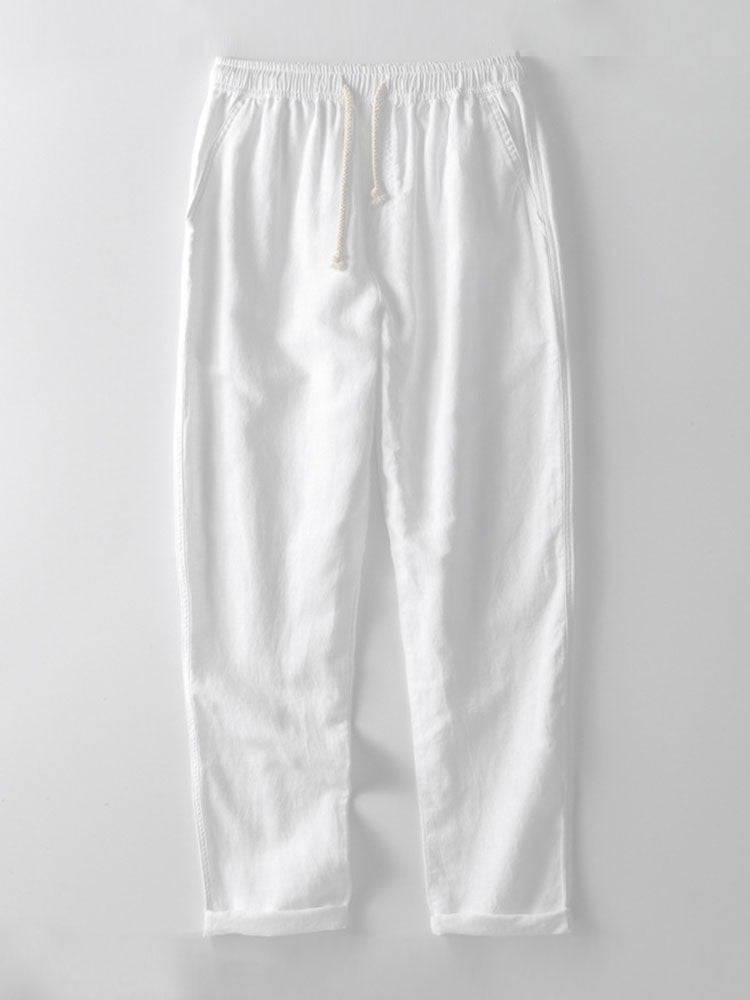 Mannen - Zomerse Shirt en Broek Set - Lichte Stoffen - Ideaal voor Warm Weer