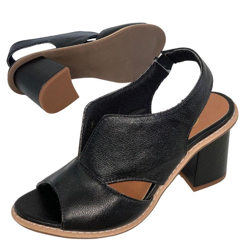 Trendy dames sandalen met cut-out design en open hiel – ZAYLA BREEZE