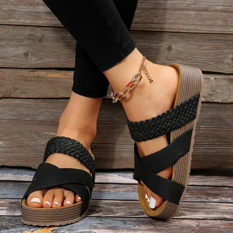 Orthopedische dames sandalen met verstelbare band en steunzool – NURELIA COMFORT