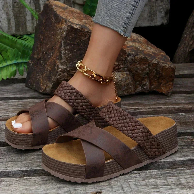 Orthopedische dames sandalen met verstelbare band en steunzool – NURELIA COMFORT