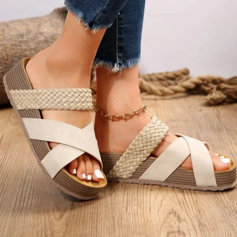 Orthopedische dames sandalen met verstelbare band en steunzool – NURELIA COMFORT