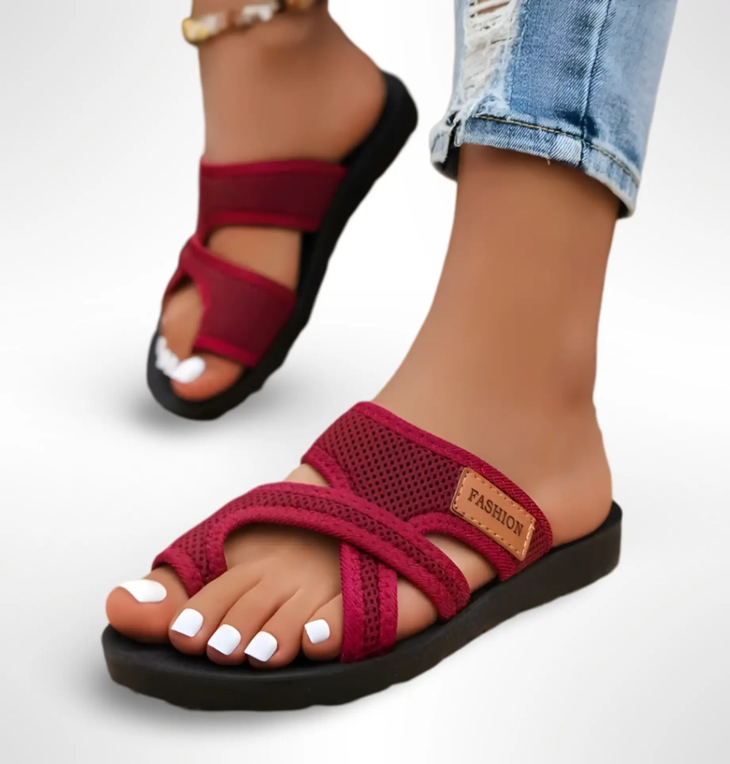 Orthopedische sandalen voor dames met Hallux Valgus-correctie – ELARA COMFORT
