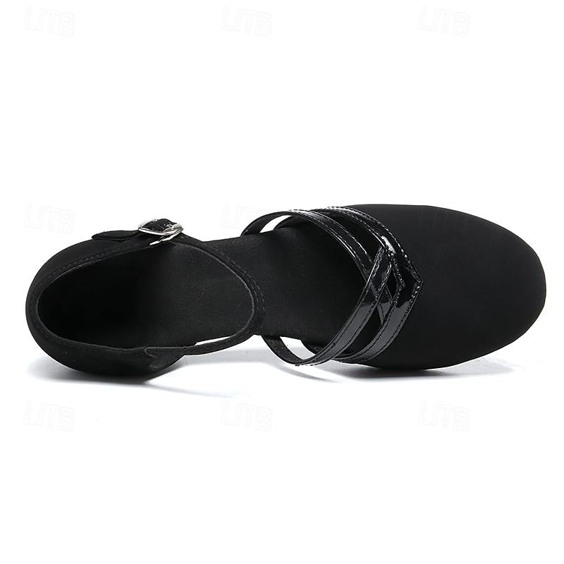 Dames - Latin Ballroom Dansschoenen - Comfortabel en Antislip - Dansvloer Stabiliteit - ZELINE EDGE