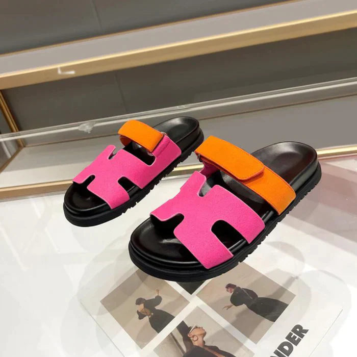 Dames - Gladiator Sandalen - Verstelbare Klittenbandsluiting - Elegante Mode - HIRA