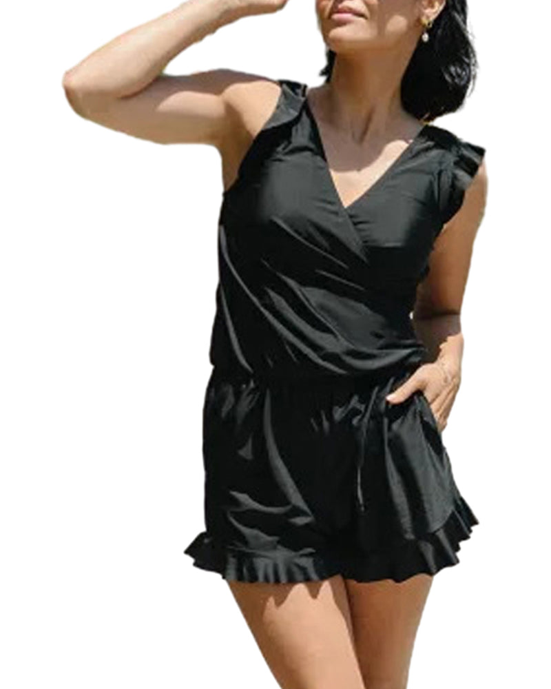 Badpak - Dames - Ingebouwde Beha - Comfortabel Zwemkleding - STRANDGENOT
